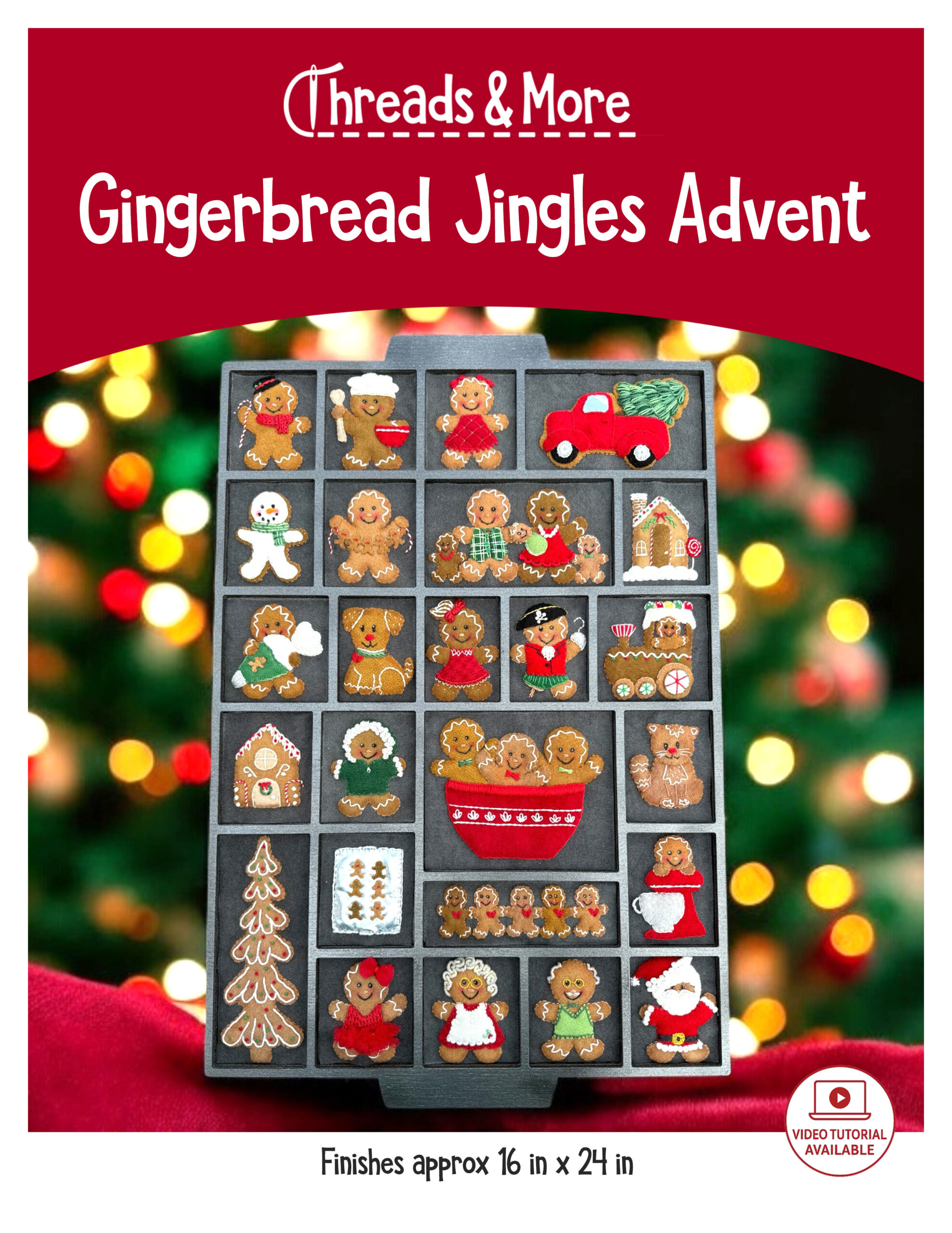 Gingerbread Jingles Advent (Fibers Only)