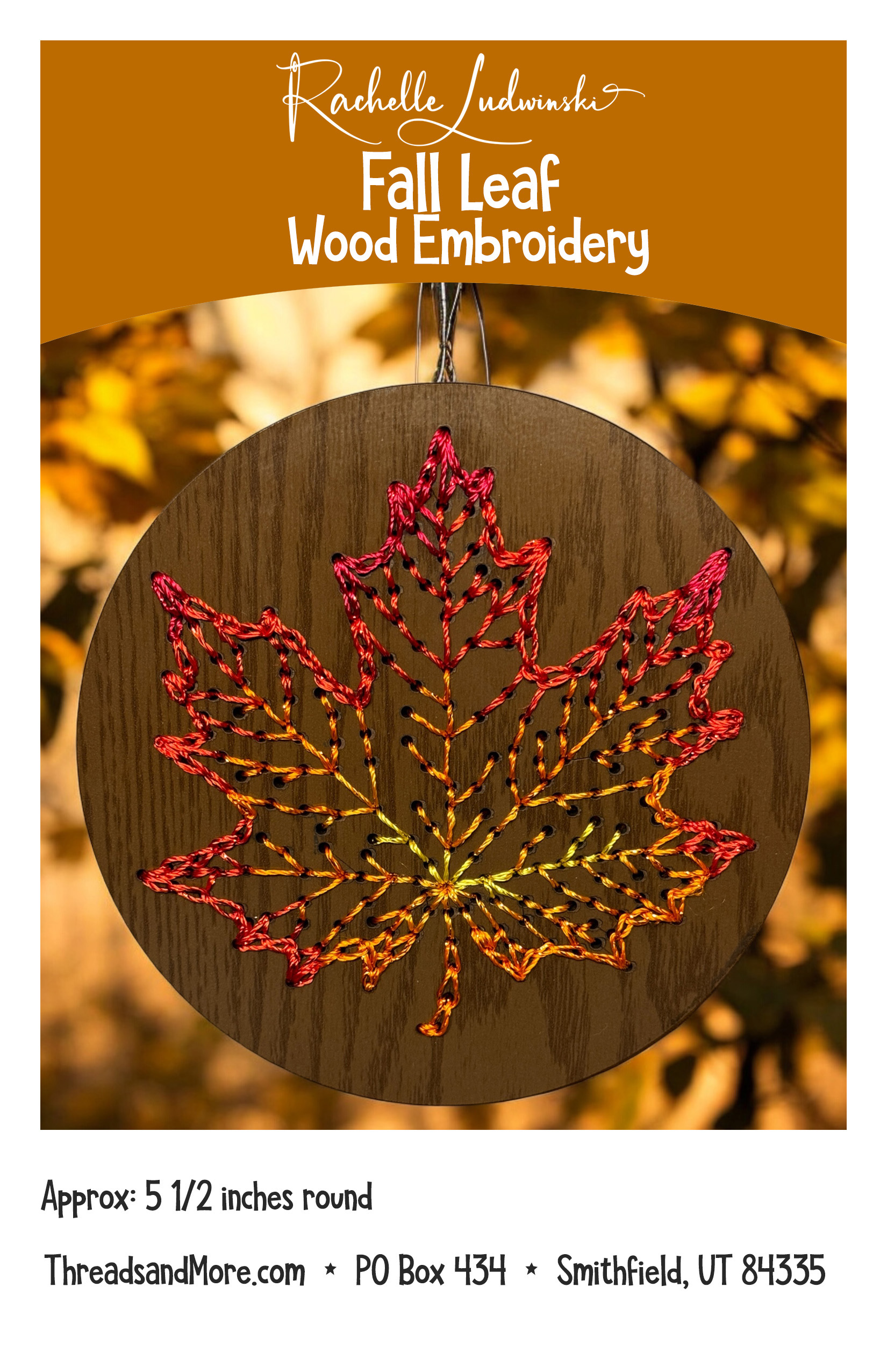 Fall Leaf Sparkle Thread Pack